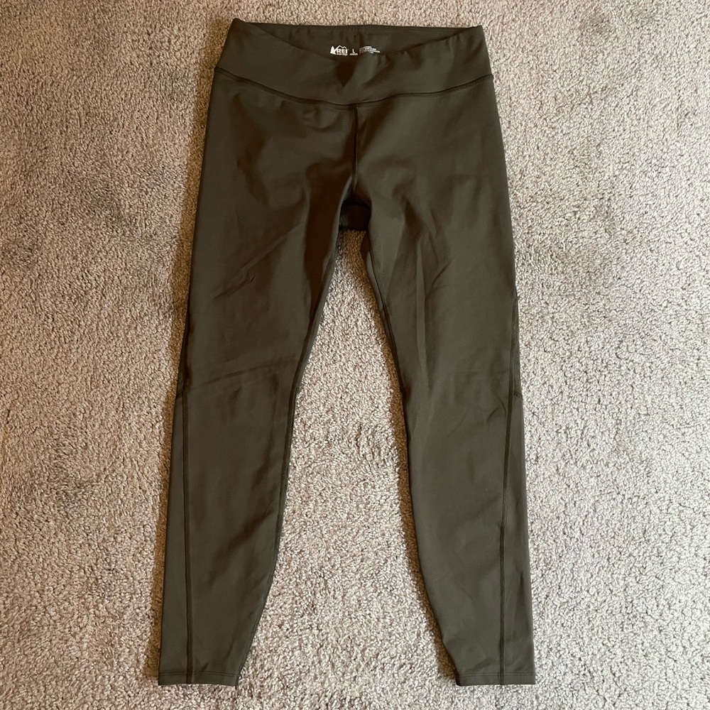 REI Co-op Olive Green Leggings
